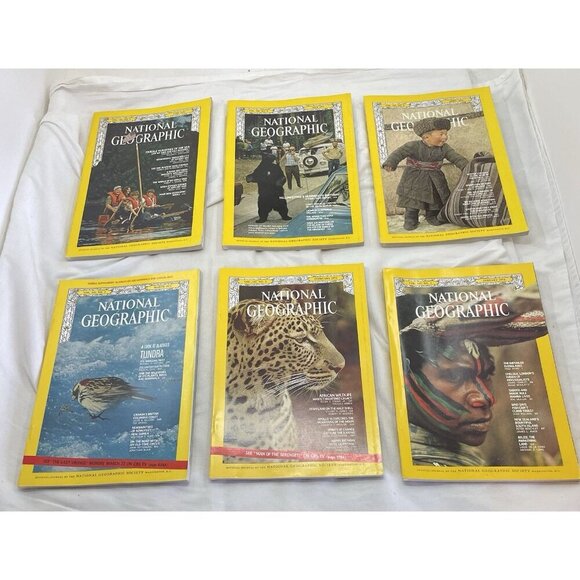 Nat Geo Jan–Jun 1972 Slipcover Lot | Science, Adventure, Earth Series - Picture 9 of 16